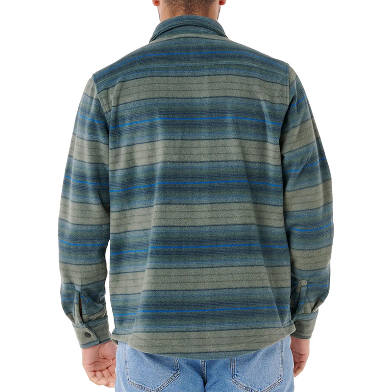 Load image into Gallery viewer, Rip Curl Fun Times Long Sleeve Snap-Button Polar Fleece Shirt 

