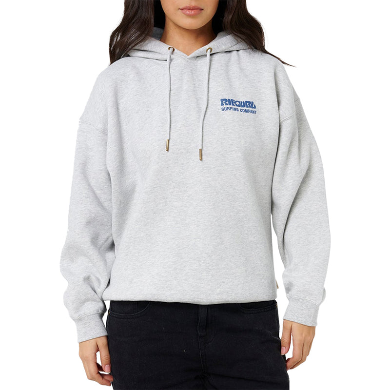 Load image into Gallery viewer, Rip Curl Women's Surf Puff Heritage Pullover Hoodie 13
