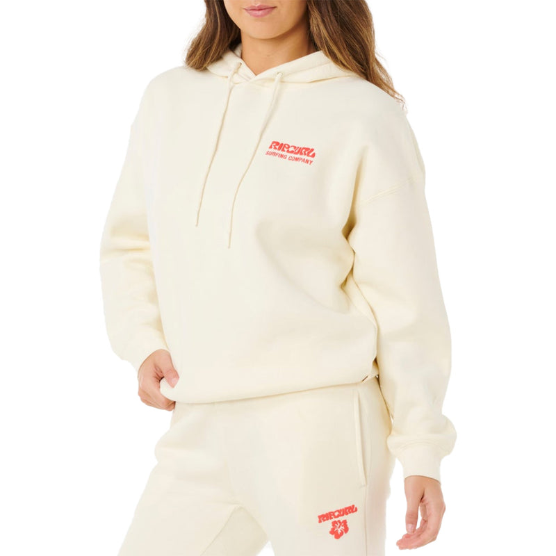 Load image into Gallery viewer, Rip Curl Women's Surf Puff Heritage Pullover Hoodie 3
