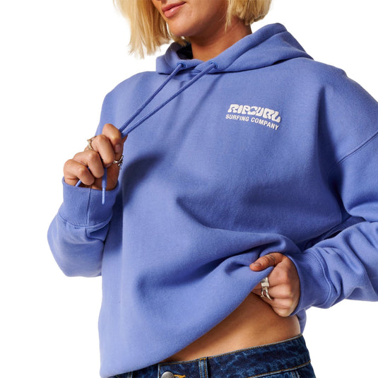 Rip Curl Women's Surf Puff Heritage Pullover Hoodie 11