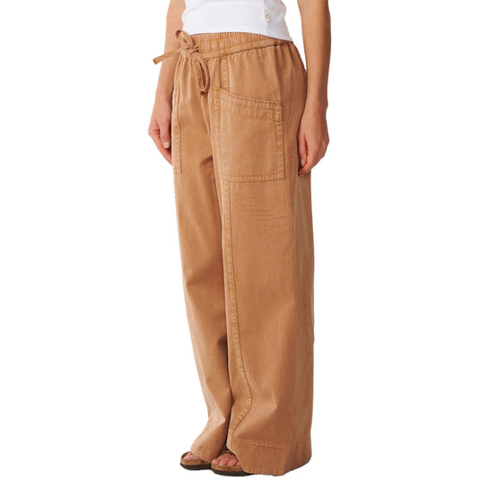 Rip Curl Women's Bossa Nova Twill Wide Leg Pants 3