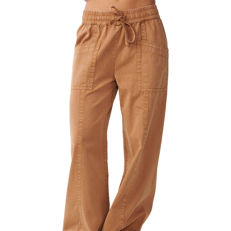 Load image into Gallery viewer, Rip Curl Women's Bossa Nova Twill Wide Leg Pants 5
