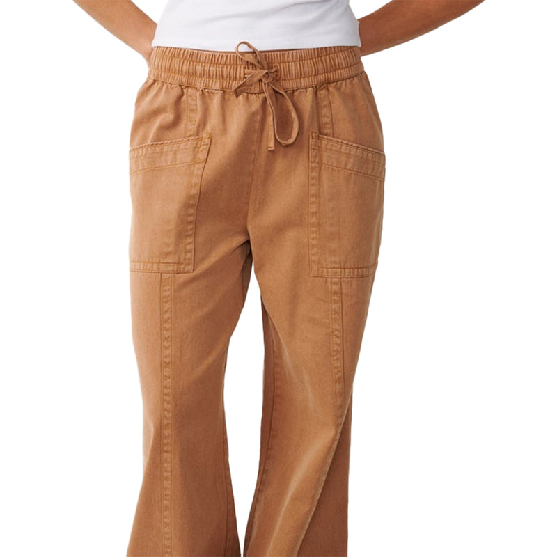 Load image into Gallery viewer, Rip Curl Women's Bossa Nova Twill Wide Leg Pants 4
