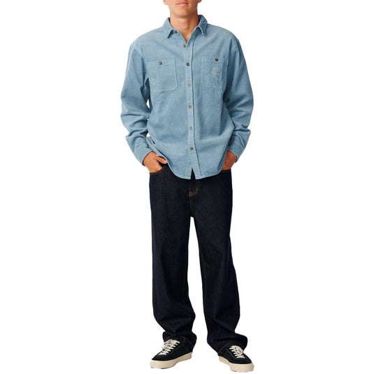 Rip Curl Premium Surf Cord Long Sleeve Button-Up Flannel Shirt 5