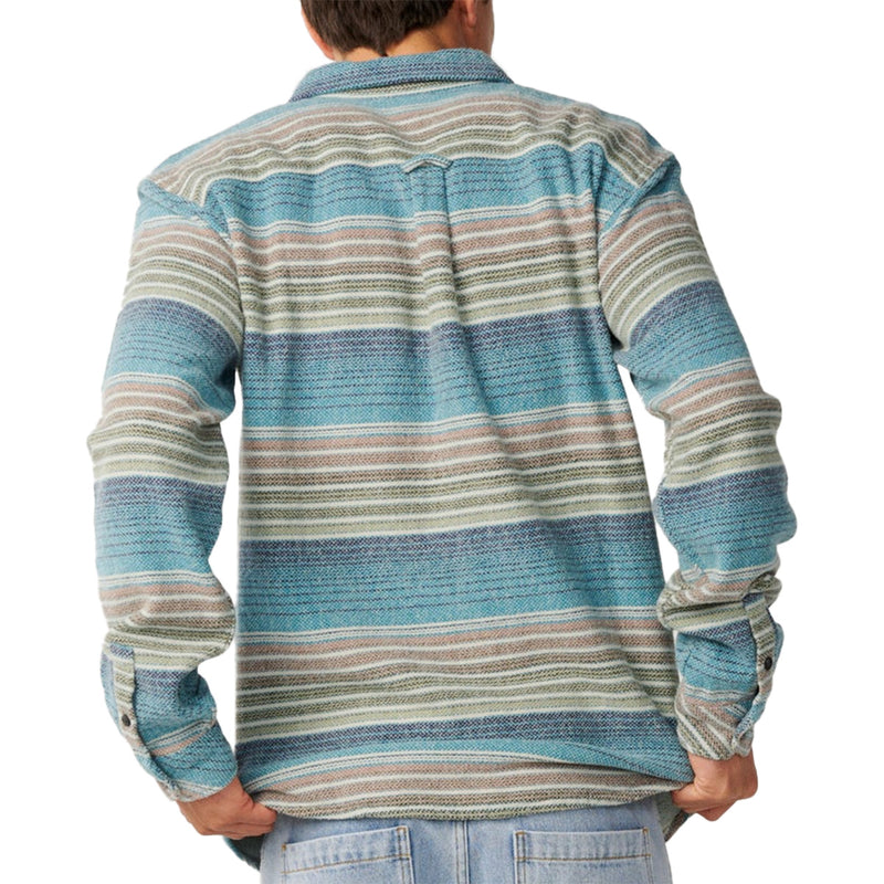 Load image into Gallery viewer, Rip Curl Classic Surf Baja Long Sleeve Button-Up Flannel Shirt
