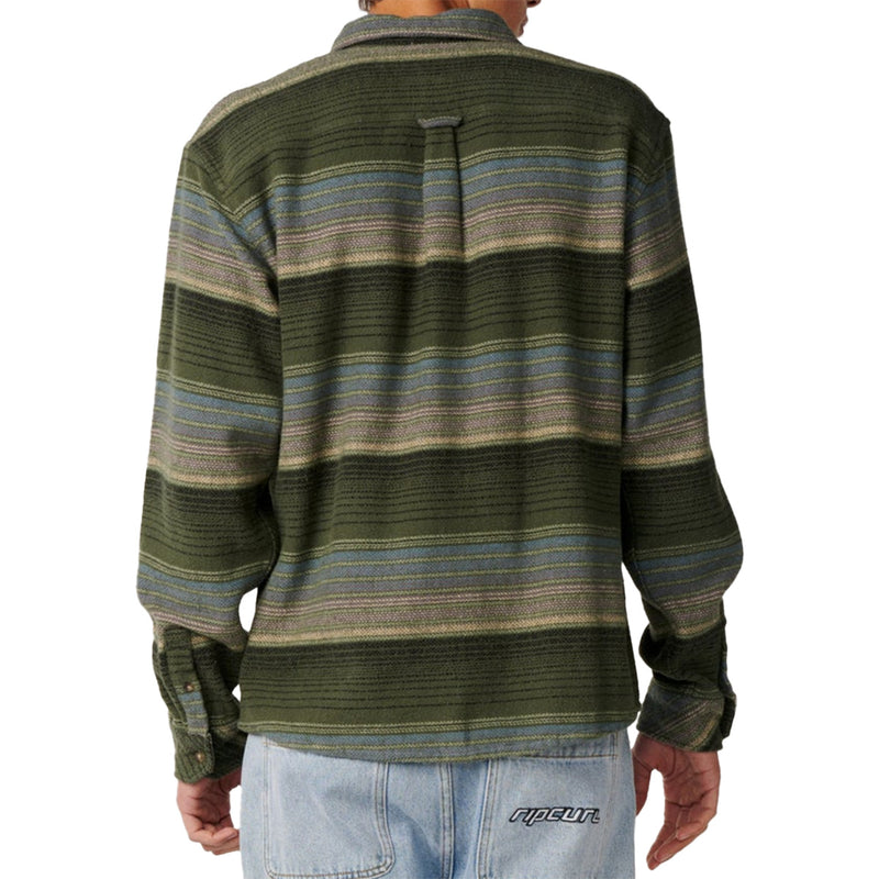Load image into Gallery viewer, Rip Curl Classic Surf Baja Long Sleeve Button-Up Flannel Shirt
