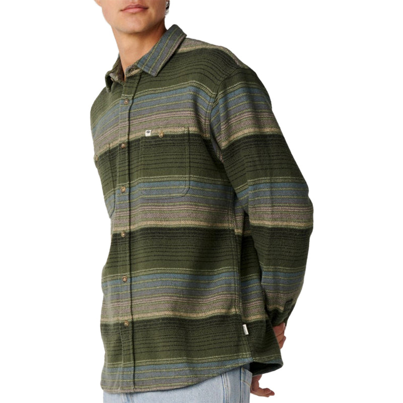 Load image into Gallery viewer, Rip Curl Classic Surf Baja Long Sleeve Button-Up Flannel Shirt
