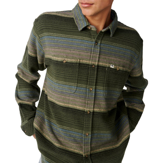 Rip Curl Classic Surf Baja Long Sleeve Button-Up Flannel Shirt