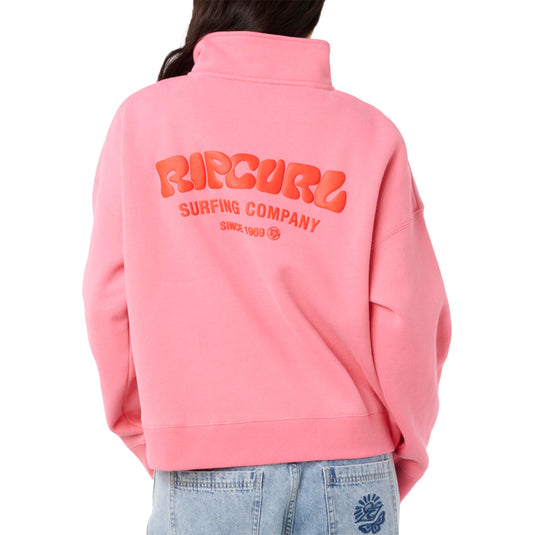 Rip Curl Women's Surf Puff Fleece ¼-Zip Jacket 2