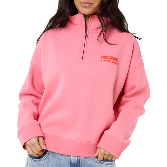 Rip Curl Women's Surf Puff Fleece ¼-Zip Jacket 4