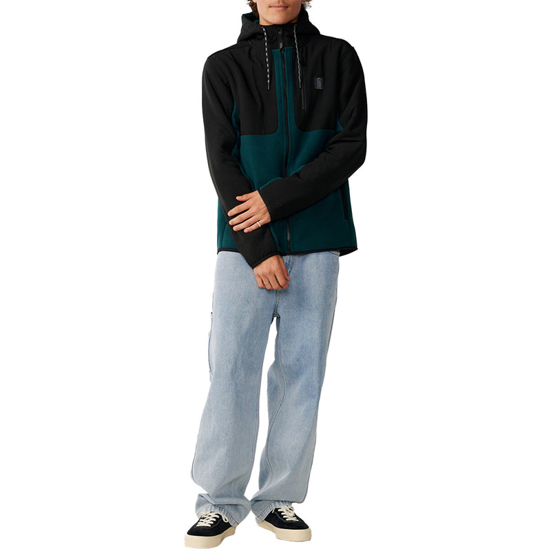 Load image into Gallery viewer, Rip Curl Search Series Paneled Zip-Up Hoodie 5

