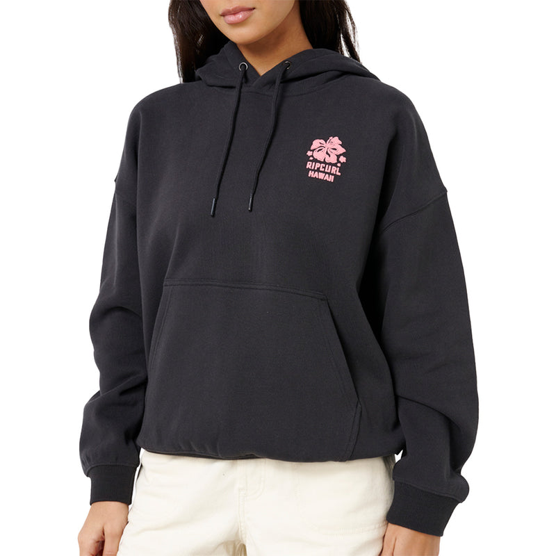 Load image into Gallery viewer, Rip Curl Women's Surf Puff Heritage Pullover Hoodie 4
