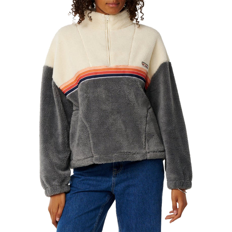 Load image into Gallery viewer, Rip Curl Women's Surf Revival Quarter-Zip Polar Pullover Fleece 1
