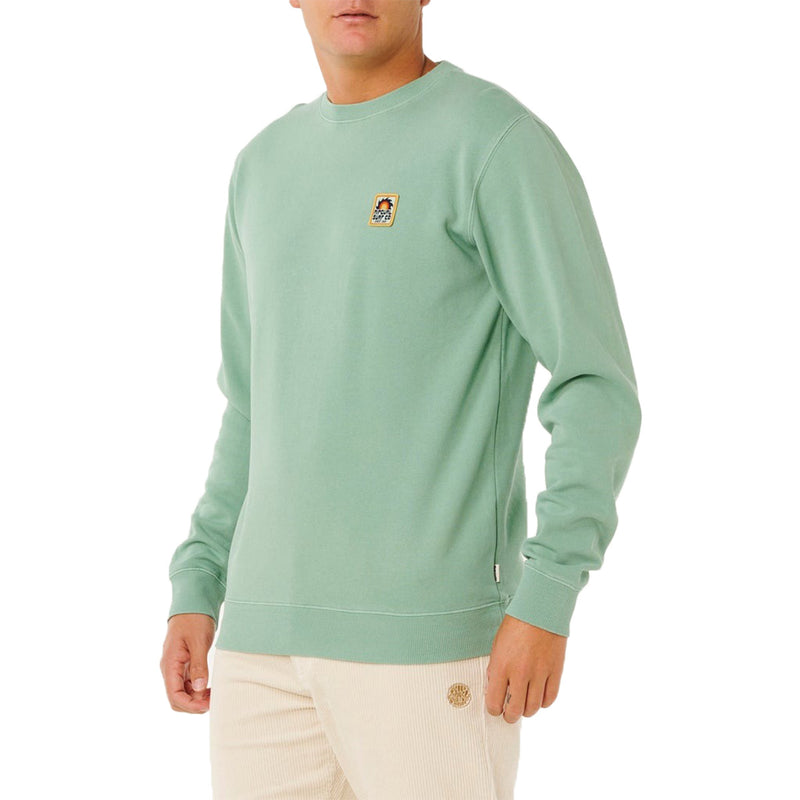 Load image into Gallery viewer, Rip Curl Pacific Rinse Patch Crew Sweatshirt
