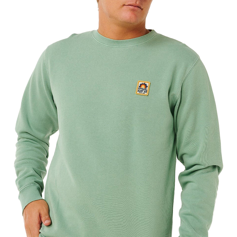 Load image into Gallery viewer, Rip Curl Pacific Rinse Patch Crew Sweatshirt
