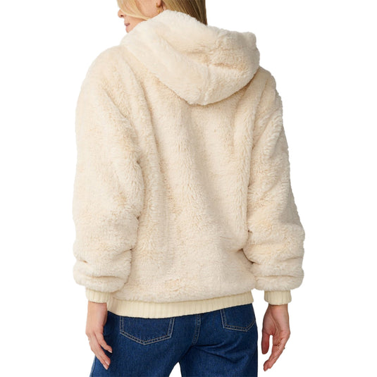 Rip Curl Women's Bossa Nova Fluffy Polar Fleece Zip-Up Hoodie