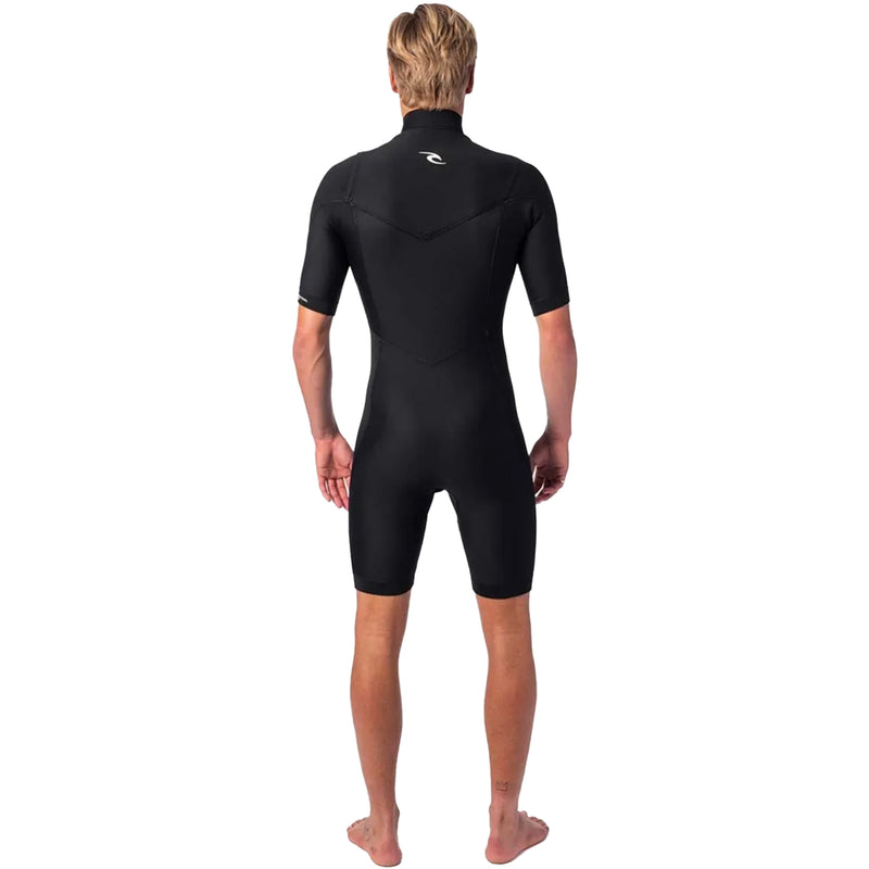 Load image into Gallery viewer, Rip Curl Dawn Patrol 2mm Short Sleeve Chest-Zip Spring Wetsuit - 2024
