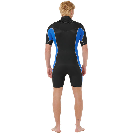 Rip Curl Dawn Patrol 2mm Short Sleeve Chest-Zip Spring Wetsuit 2