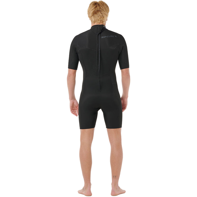 Load image into Gallery viewer, Rip Curl Dawn Patrol 2mm Short Sleeve Back-Zip Spring Wetsuit
