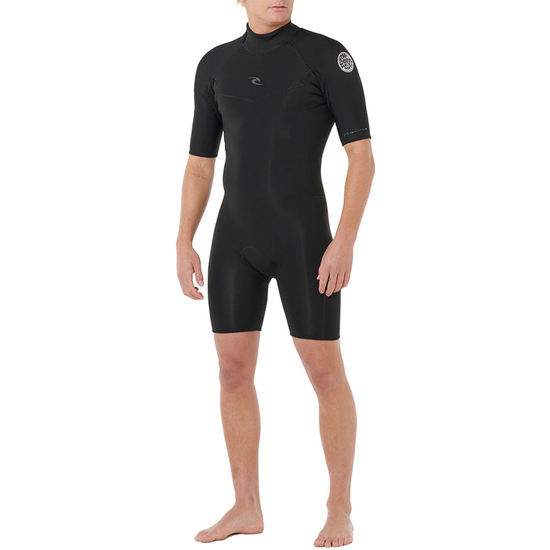 Load image into Gallery viewer, Rip Curl Dawn Patrol 2mm Short Sleeve Back-Zip Spring Wetsuit
