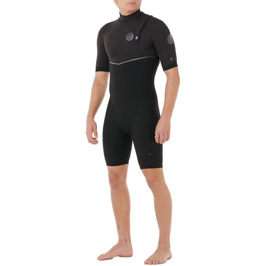 Rip Curl E-Bomb 2mm Short Sleeve Zip-Free Spring Wetsuit 3