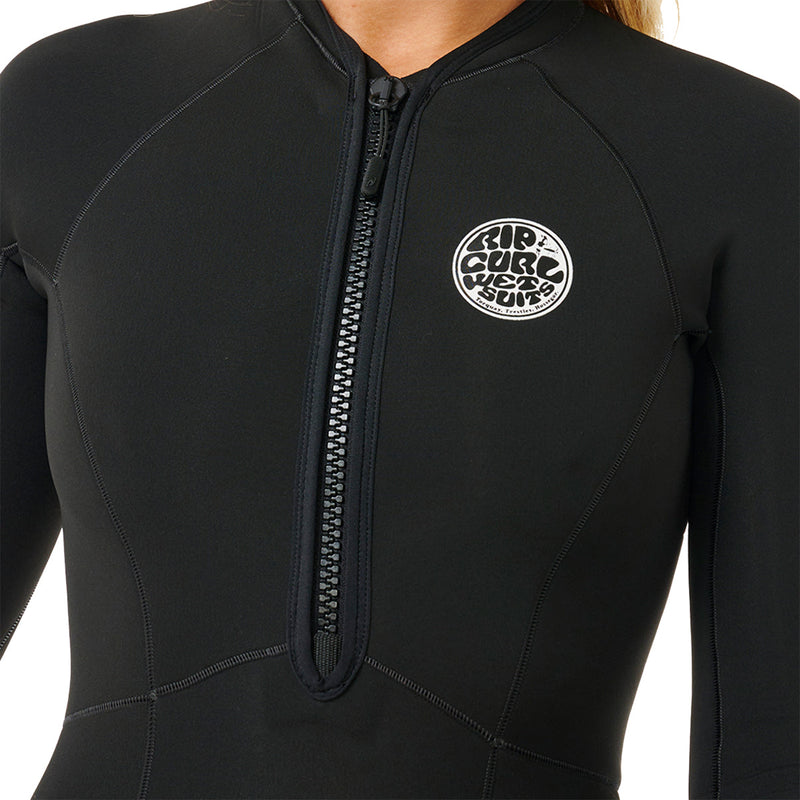 Load image into Gallery viewer, Rip Curl Women&#39;s G-Bomb 1.5mm Long Sleeve Hi-Cut Front-Zip Spring Wetsuit
