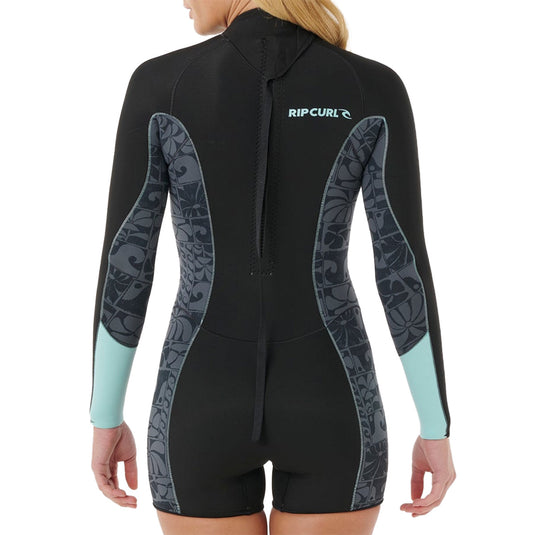 Rip Curl Women's Dawn Patrol 2mm Long Sleeve Back-Zip Spring Wetsuit 7