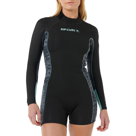 Rip Curl Women's Dawn Patrol 2mm Long Sleeve Back-Zip Spring Wetsuit 8