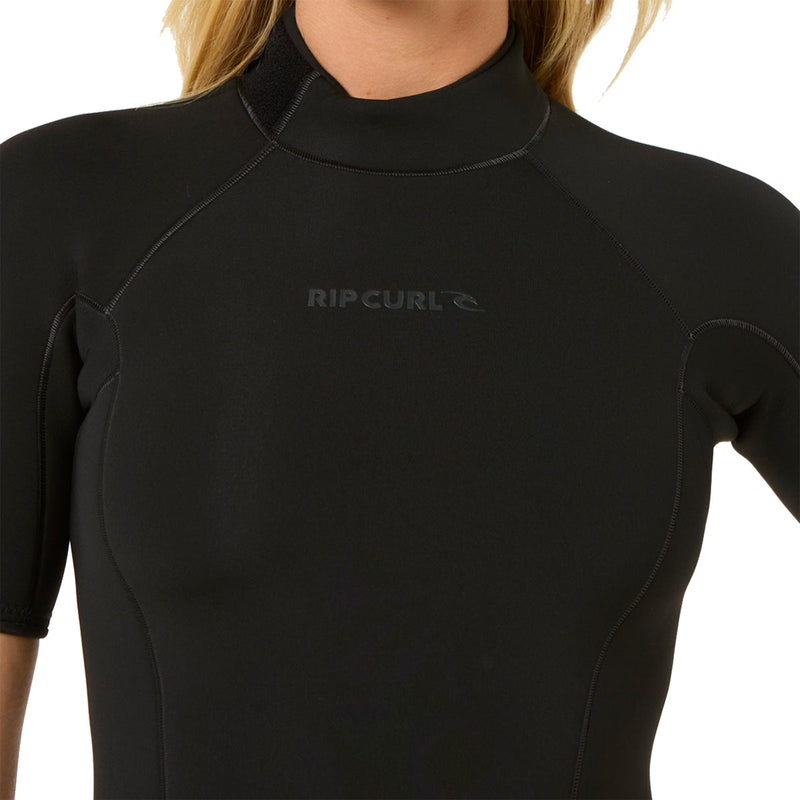 Load image into Gallery viewer, Rip Curl Women&#39;s Dawn Patrol 2mm Short Sleeve Back-Zip Spring Wetsuit
