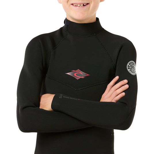 Rip Curl Youth Dawn Patrol 4/3 Back-Zip Wetsuit
