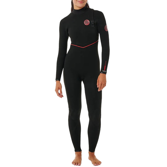 Rip Curl Women's Flashbomb Fusion 3/2 Zip-Free Wetsuit