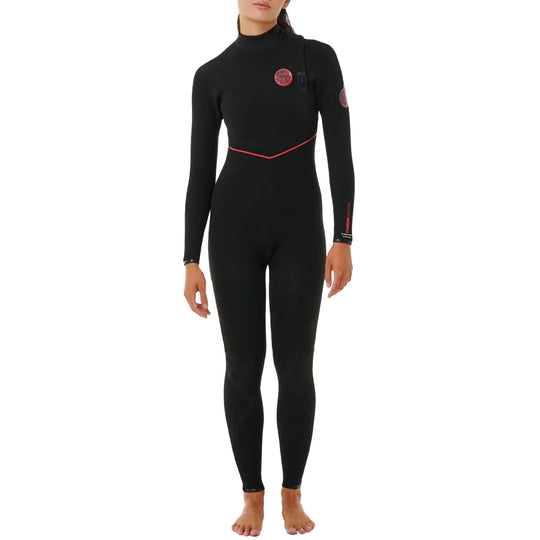 Rip Curl Women's Flashbomb Fusion 4/3 Zip-Free Wetsuit