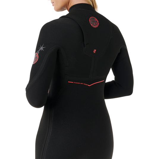 Rip Curl Women's Flashbomb Fusion 4/3 Chest-Zip Wetsuit