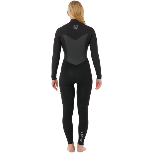 Rip Curl Women's Flashbomb 4/3 Chest-Zip Wetsuit