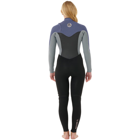 Rip Curl Women's Flashbomb 3/2 Chest-Zip Wetsuit