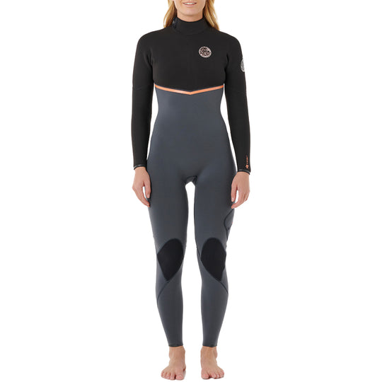 Rip Curl Women's E-Bomb 4/3 Back-Zip Wetsuit