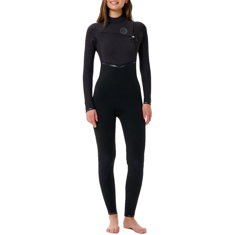 Load image into Gallery viewer, Rip Curl Women's E-Bomb 3/2 Chest-Zip Wetsuit 4
