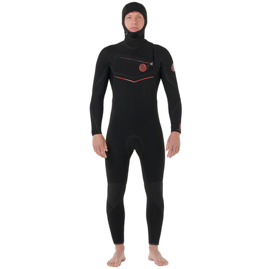 Rip Curl Flashbomb Fusion 4/3 Hooded Chest-Zip Wetsuit – Cleanline