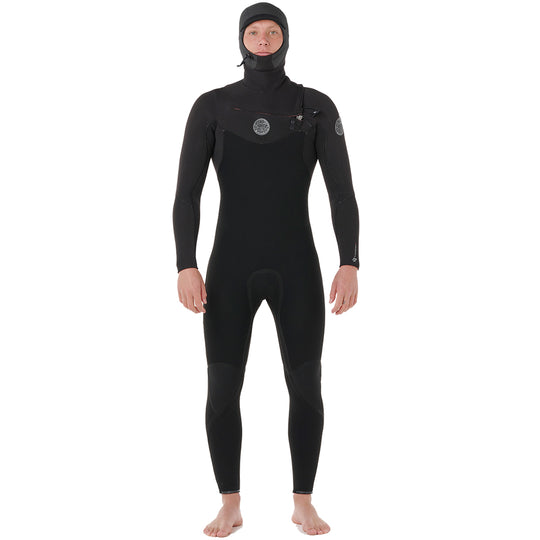 Rip Curl Flashbomb 6/4 Hooded Chest-Zip Wetsuit