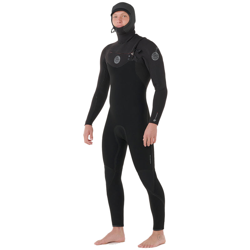 Load image into Gallery viewer, Rip Curl Flashbomb 6/4 Hooded Chest-Zip Wetsuit
