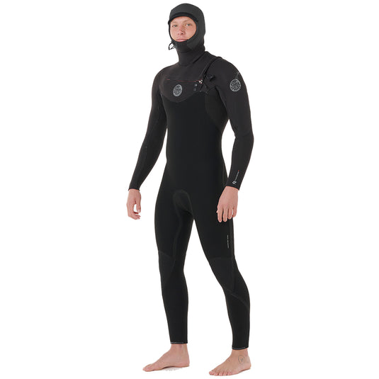 Rip Curl Flashbomb 6/4 Hooded Chest-Zip Wetsuit