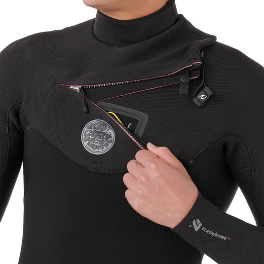 Rip Curl Flashbomb 4/3 Chest-Zip Wetsuit