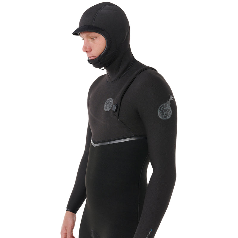 Load image into Gallery viewer, Rip Curl E-Bomb 4/3 Hooded Zip-Free Wetsuit
