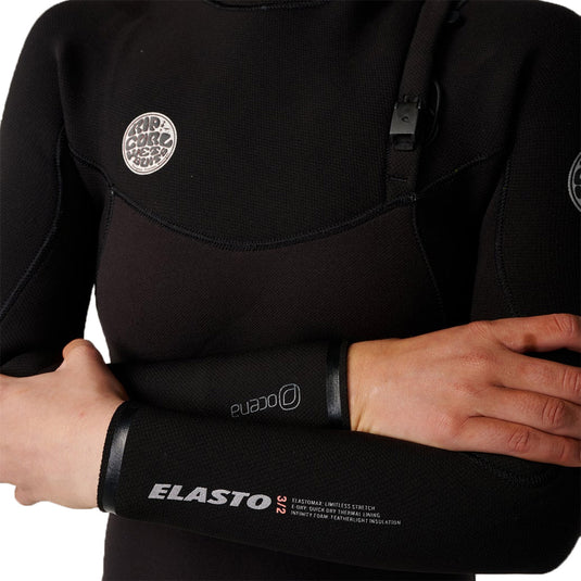 Rip Curl Women's Elasto 4/3 Zip-Free Wetsuit 