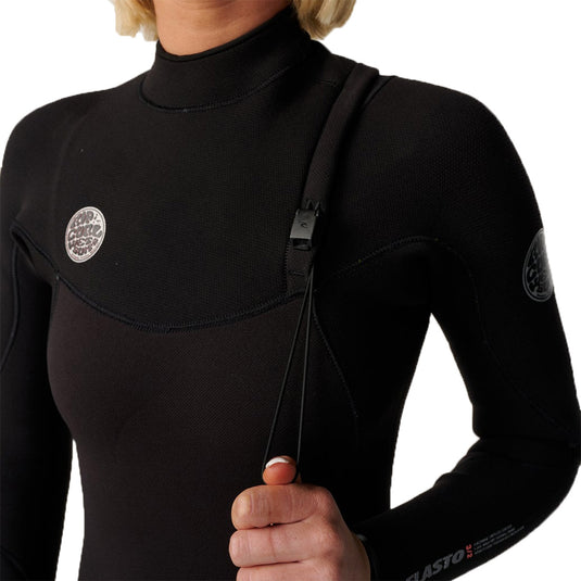 Rip Curl Women's Elasto 4/3 Zip-Free Wetsuit 24