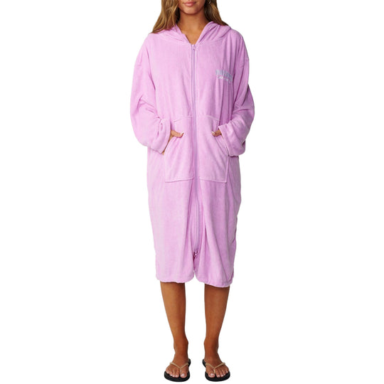 Rip Curl Women's Classic Surf Zip-Up Hooded Towel Changing Poncho