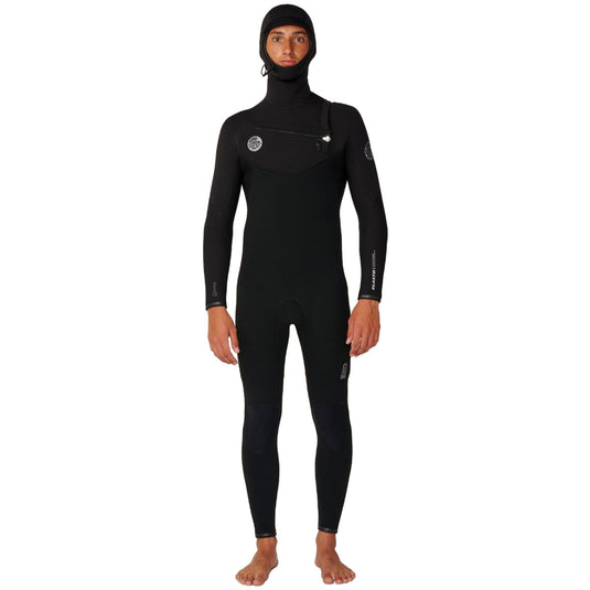 Rip Curl Elasto 4/3 Hooded Chest-Zip Wetsuit
