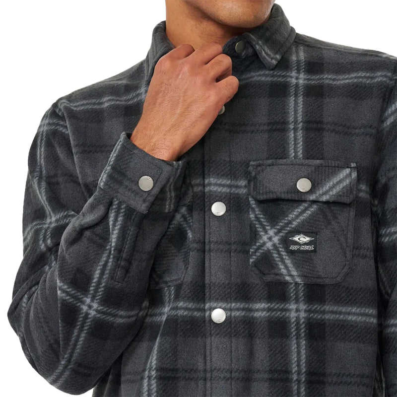 Load image into Gallery viewer, Rip Curl Polar Fleece Party Pack Flannel Shirt
