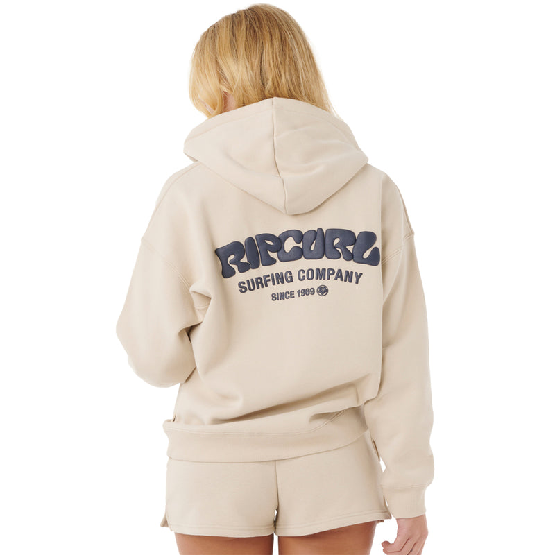 Load image into Gallery viewer, Rip Curl Women's Surf Puff Heritage Pullover Hoodie
