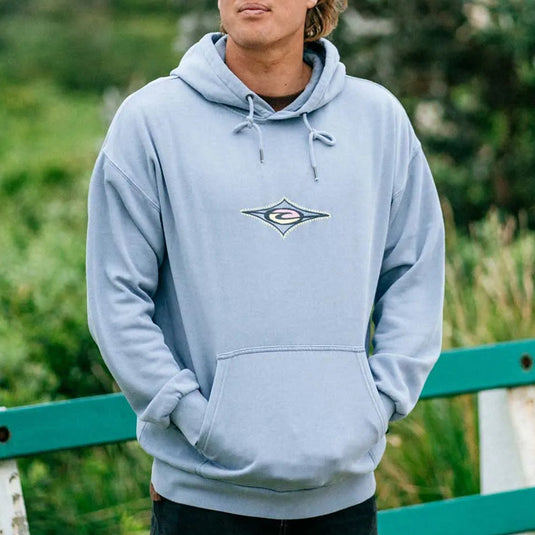 Rip Curl Raw Energy Pullover Hoodie - Ice Blue